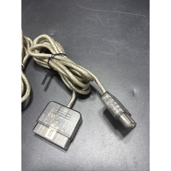 Lot - 2X 6 ft Controller Cord Extension Cable for Sony PlayStation 2 PS2 / PS1 - Picture 3 of 7